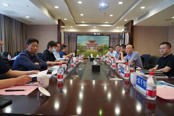 柳叶湖旅游度假区管委会来乐鱼平台-乐鱼（中国）一站式服务平台考察座谈