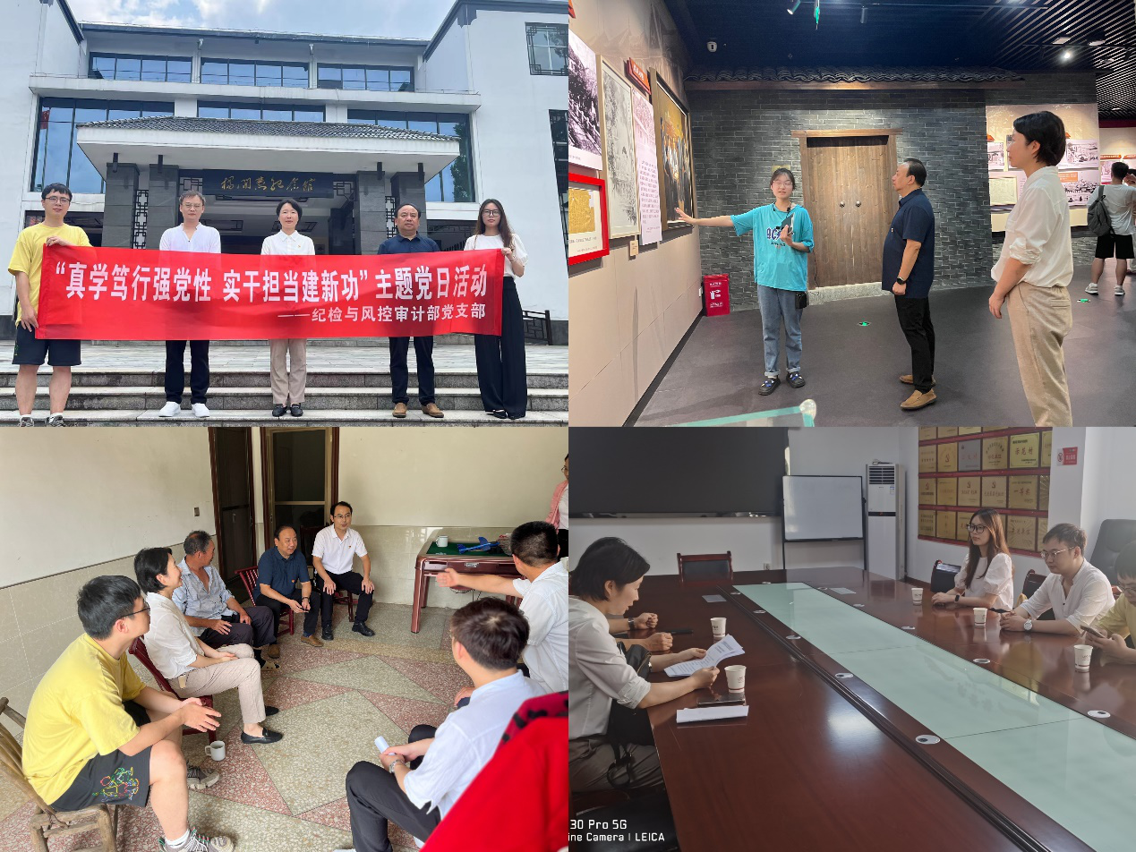 乐鱼平台-乐鱼（中国）一站式服务平台纪检与风控审计部党支部开展“真学笃行强党性 实干担当建新功”主题党日活动
